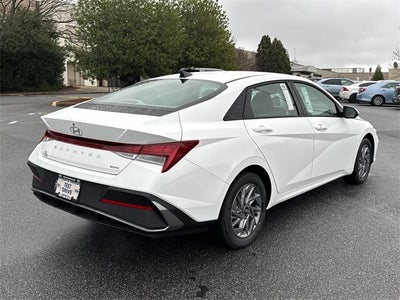 2026 Hyundai Elantra Hybrid Blue