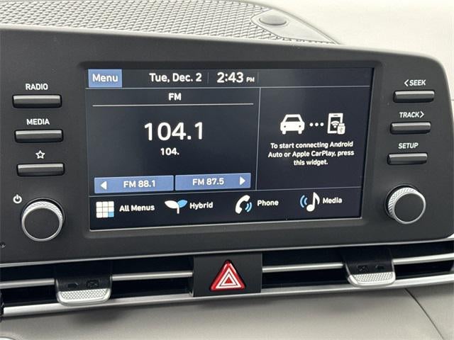 2026 Hyundai Elantra Hybrid Blue