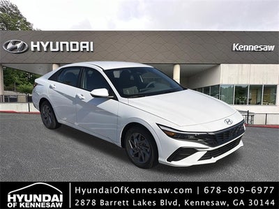 2026 Hyundai Elantra Hybrid Blue