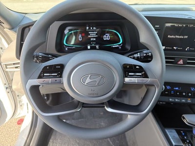 2026 Hyundai Elantra Hybrid Blue