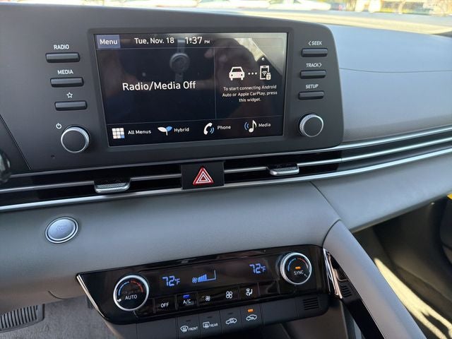 2026 Hyundai Elantra Hybrid Blue