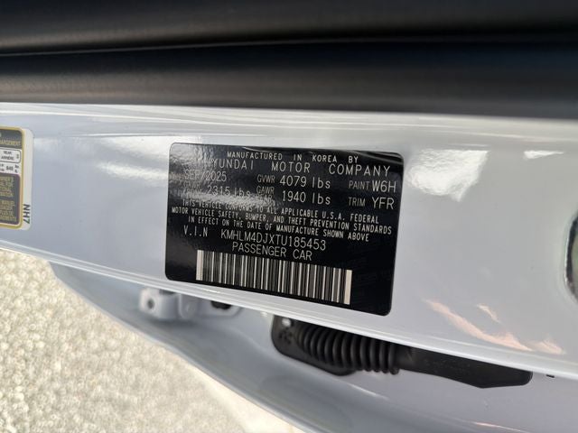 2026 Hyundai Elantra Hybrid Blue