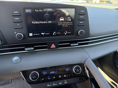 2026 Hyundai Elantra Hybrid Blue