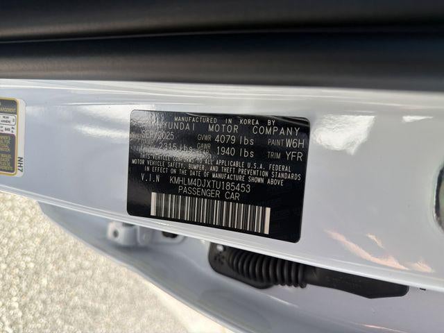 2026 Hyundai Elantra Hybrid Blue