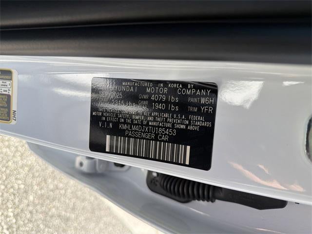 2026 Hyundai Elantra Hybrid Blue