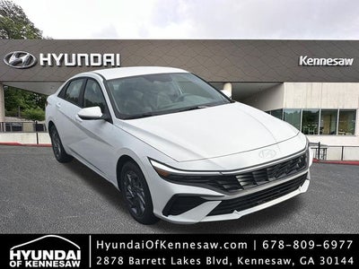 2026 Hyundai Elantra Hybrid Blue