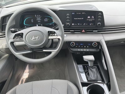 2026 Hyundai Elantra Hybrid Blue