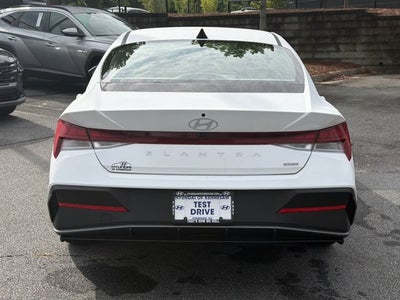 2026 Hyundai Elantra Hybrid Blue
