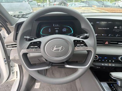 2026 Hyundai Elantra Hybrid Blue