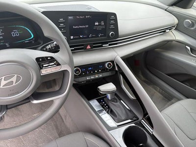 2026 Hyundai Elantra Hybrid Blue