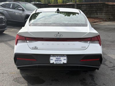 2026 Hyundai Elantra Hybrid Blue