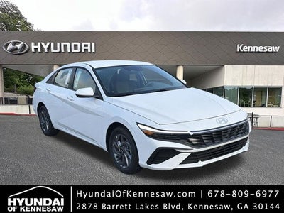 2026 Hyundai Elantra Hybrid Blue