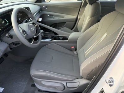2026 Hyundai Elantra Hybrid Blue