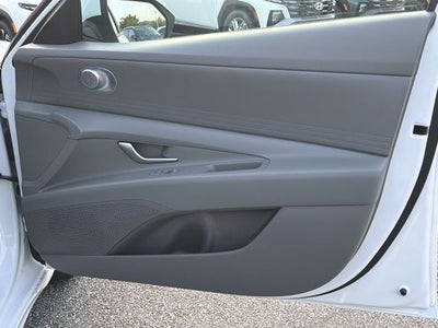 2026 Hyundai Elantra Hybrid Blue