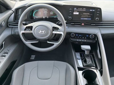 2026 Hyundai Elantra Hybrid Blue
