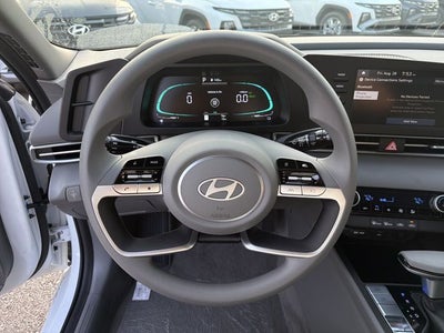 2026 Hyundai Elantra Hybrid Blue