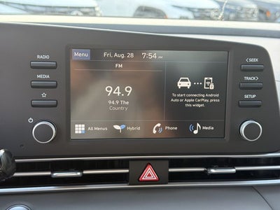 2026 Hyundai Elantra Hybrid Blue