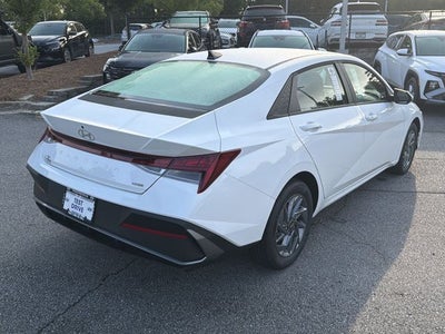 2026 Hyundai Elantra Hybrid Blue