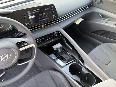 2026 Hyundai Elantra Hybrid Blue