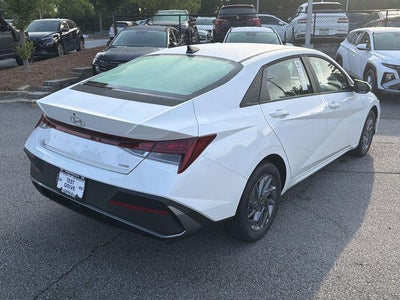 2026 Hyundai Elantra Hybrid Blue