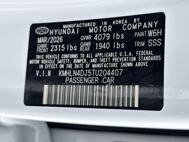 2026 Hyundai Elantra Hybrid Limited