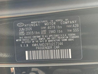 2026 Hyundai Elantra Hybrid Limited