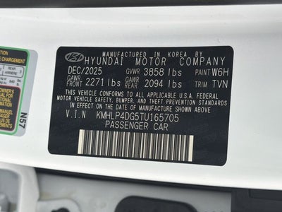 2026 Hyundai Elantra Limited