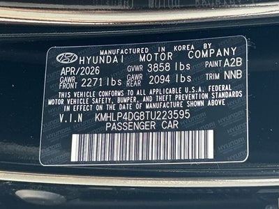 2026 Hyundai Elantra Limited