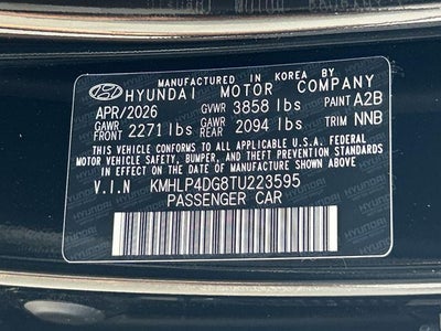 2026 Hyundai Elantra Limited