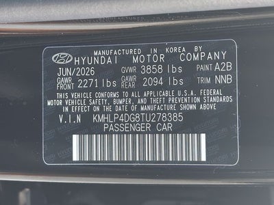 2026 Hyundai Elantra Limited