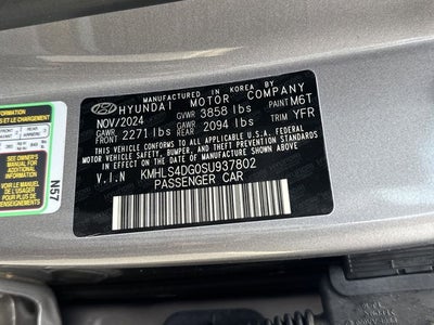 2025 Hyundai Elantra SEL Convenience