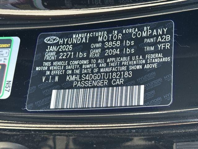 2026 Hyundai Elantra SEL Sport Premium