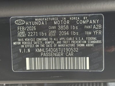 2026 Hyundai Elantra SEL Sport
