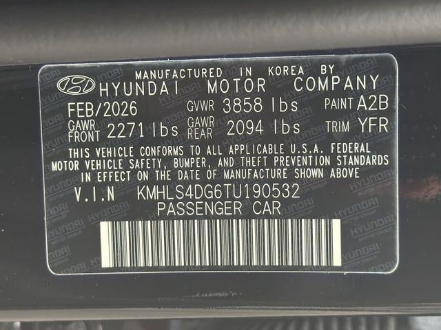2026 Hyundai Elantra SEL Sport