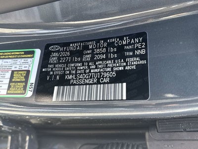 2026 Hyundai Elantra SEL Sport Premium